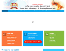 Tablet Screenshot of nbssedelhi.org